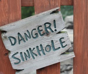 Are Your Covered for Sinkholes
