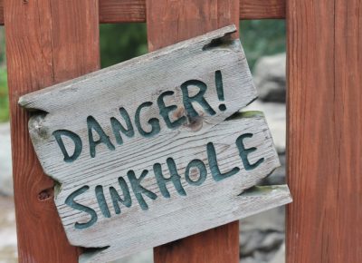 Are Your Covered for Sinkholes